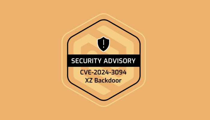 Security Advisory for CVE-2024-3094