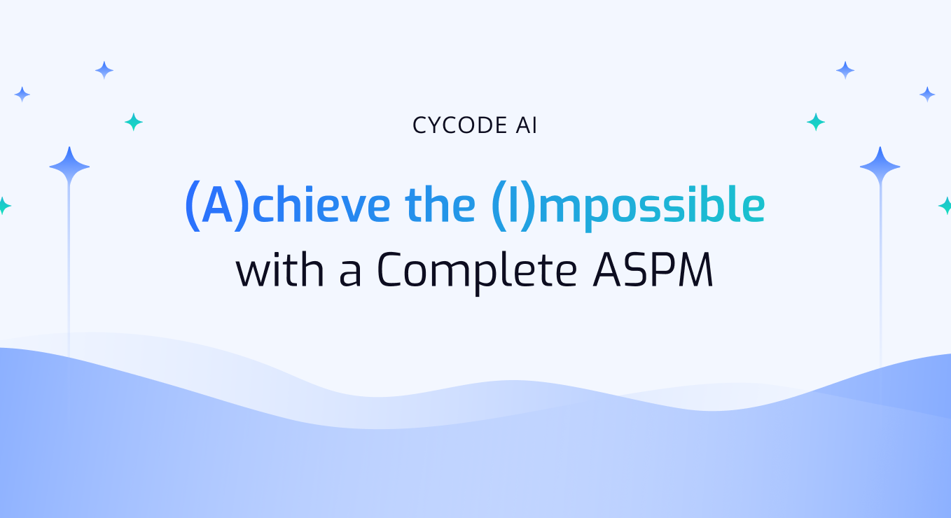 Introducing Cycode AI: Bringing AI Inside the Only Complete ASPM - Cycode